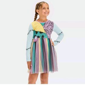 Disney’s The Nightmare Before Christmas Girl’s Sally Tulle Tutu Dress small